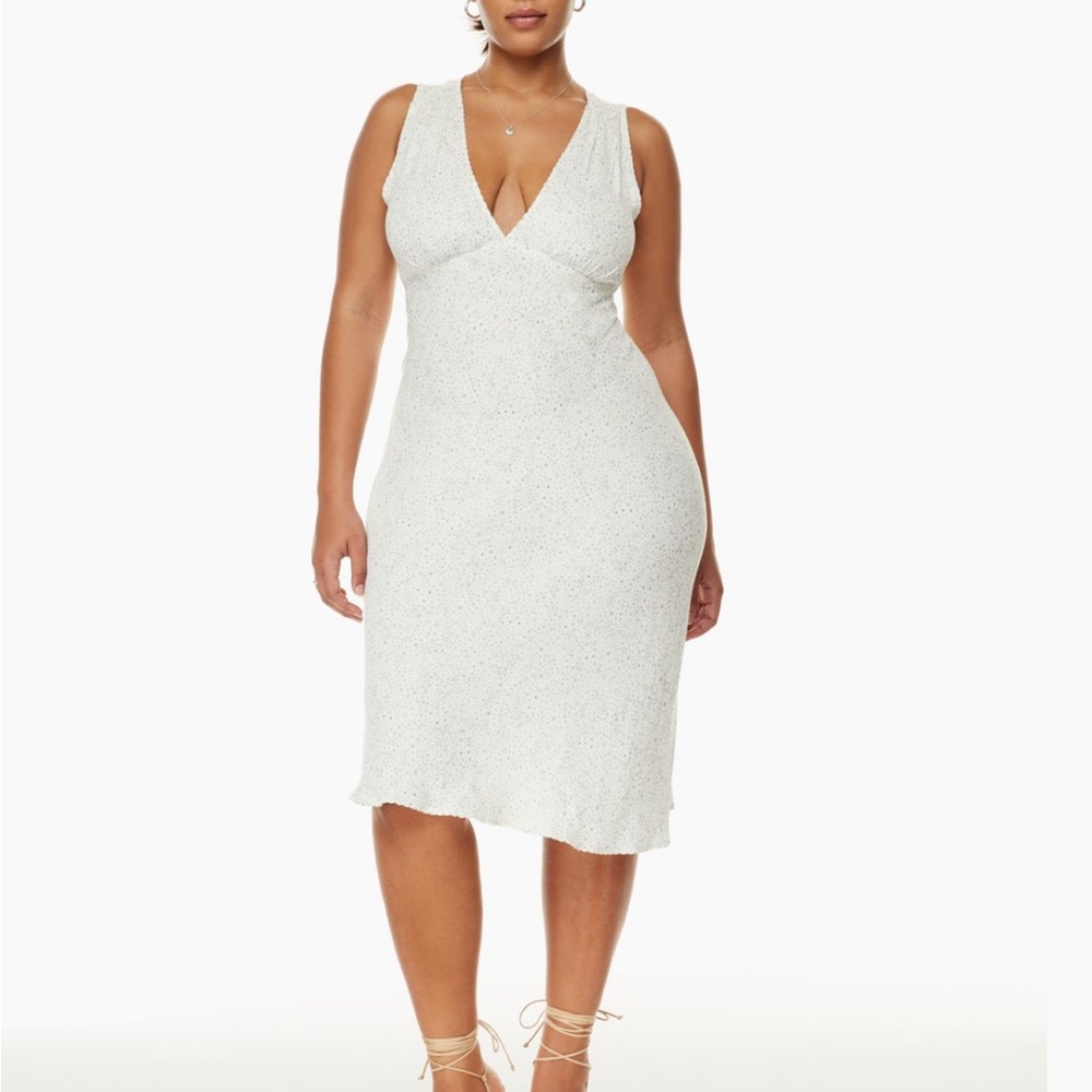 Aritzia Wilfred orchestra dress light birch, size xs